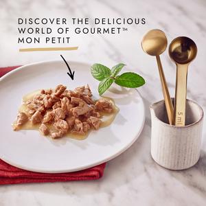 Gourmet Mon Petit Fish Variety Cod, Sardine & Salmon Wet Cat Food 6 x 50g - gallery image 2