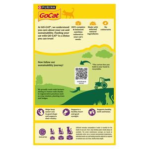 Go-Cat Chicken & Turkey Senior Dry Cat Food 750g - gallery image 2