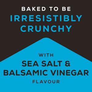 Jacob's Cracker Crisps Salt & Balsamic Sharing Bag Snacks 150g - gallery image 2