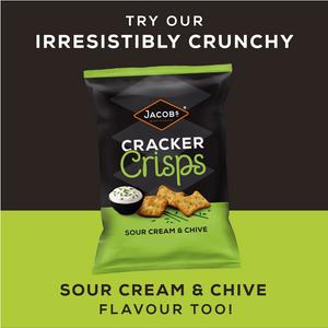 Jacob's Cracker Crisps Salt & Balsamic Sharing Bag Snacks 150g - gallery image 4