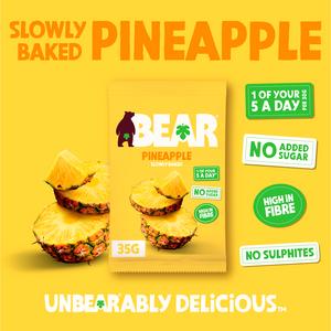 BEAR Fruit Dried Pineapple 35g - gallery image 3