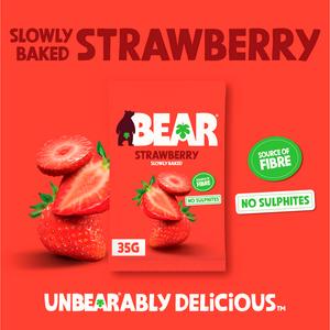 BEAR Fruit Dried Strawberries 35g - gallery image 3