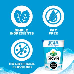 Arla Skyr Natural Icelandic Style Yogurt 450g - gallery image 3