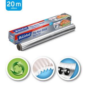 Bacofoil 30cm x 20m Non Stick Bacolift Surface & Easy Cut System Kitchen Foil - gallery image 2