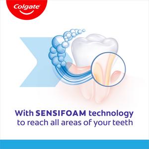 Colgate Sensitive with Sensifoam Whitening Toothpaste 75ml - gallery image 3