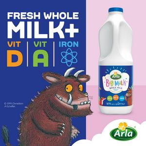 Arla Big Milk Fresh Whole Vitamin Enriched for Kids 1+ 2L - gallery image 2