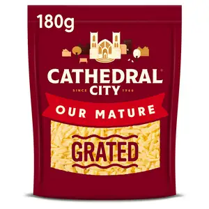 Cathedral City Grated Mature Cheddar Cheese 180g