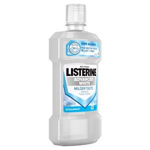 Listerine Advanced White Milder Taste Mouthwash 500ml - gallery image 6