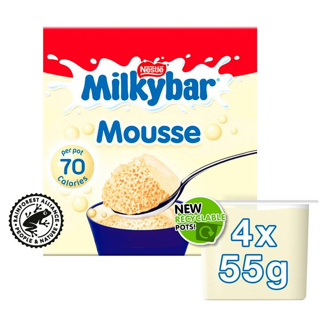 Milkybar Mousse 4x55g