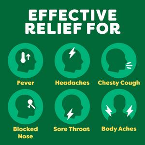 Lemsip Max All In One Cold & Flu Lemon Sachets x8 - gallery image 2