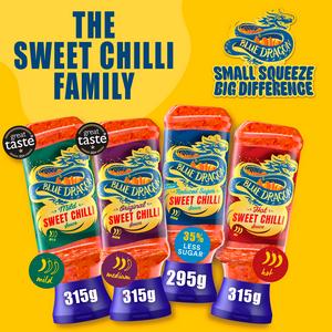 Blue Dragon Reduced Sugar Sweet Chilli Dipping Sauce 295g - gallery image 3