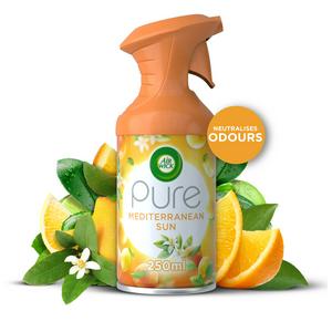 Airwick Air Freshener Pure Mediterranean Sun Aerosol 250 Ml
