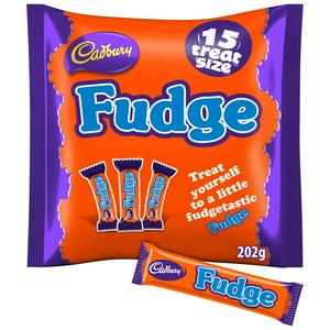 Cadbury 202g Fudge Treatsize Chocolate Bag