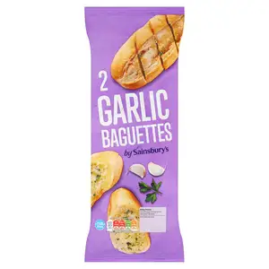 Sainsbury's Garlic Baguette x2 338g