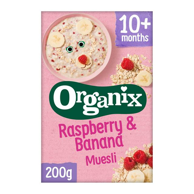 Organix Banana & Raspberry Stage3 Muesli 200g