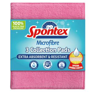 Spontex Microfibre Multipad 3pk