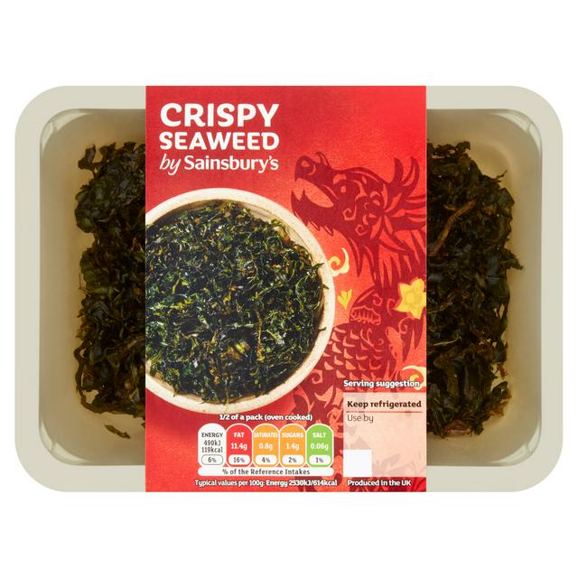 Sainsbury's Crispy Seaweed 50g 