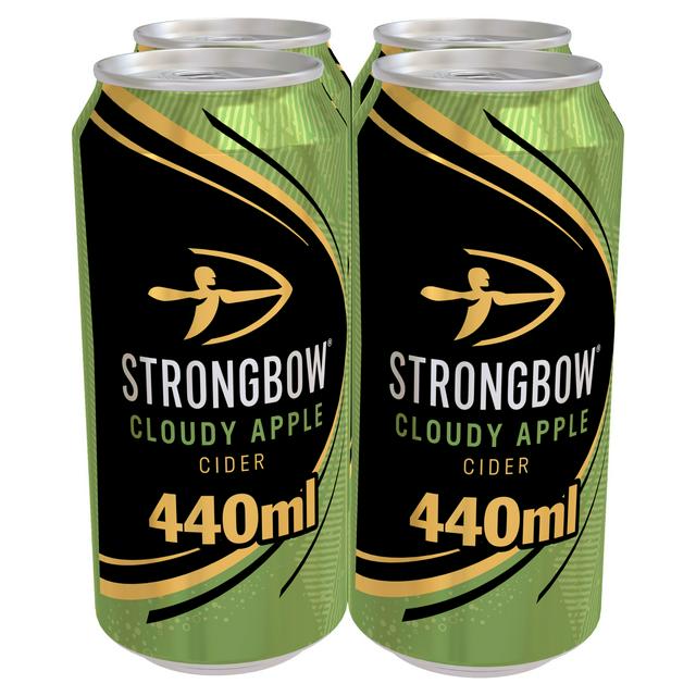 Strongbow Cloudy Apple Cider 440ml Can Sainsbury S