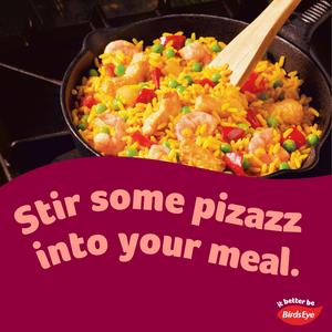 Birds Eye Inspirations Spanish Paella With Chicken & Prawns 350g - gallery image 2