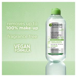 Garnier Micellar Water Facial Cleanser Makeup Remover For Combination Skin 400ml - gallery image 2