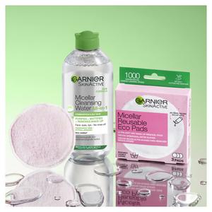 Garnier Micellar Water Facial Cleanser Makeup Remover For Combination Skin 400ml - gallery image 5