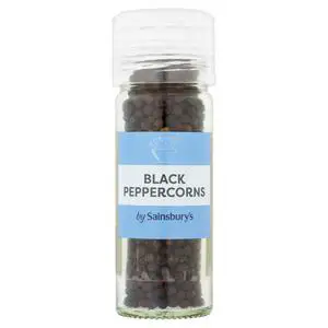 Sainsbury's Black Peppercorn Grinder 50g