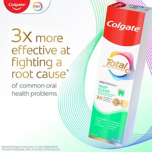 Colgate Total Active Prevention + Deep Clean Toothpaste 75ml - gallery image 2