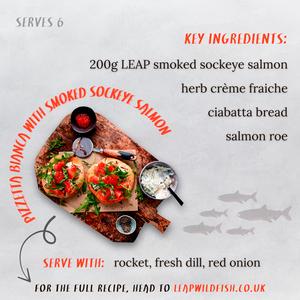 Leap Wild MSC Sockeye Smoked Salmon 100g - gallery image 5