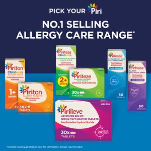 Pirinase Hayfever Once Daily Nasal Spray 60 Sprays - gallery image 6