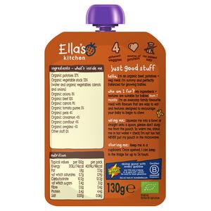 Ella's Kitchen Organic Cottage Pie Baby Food Pouch 7+ Months 130g - gallery image 2