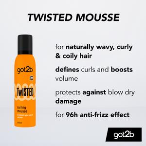 Got2b 250ml Twisted Curling Mousse - gallery image 3
