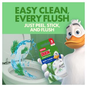 Duck Pine Toilet Cleaner Fresh Strips x3 - gallery image 2