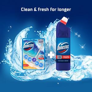 Domestos 1 x 50g Ocean Toilet Freshener Rim Block Cleaner - gallery image 4