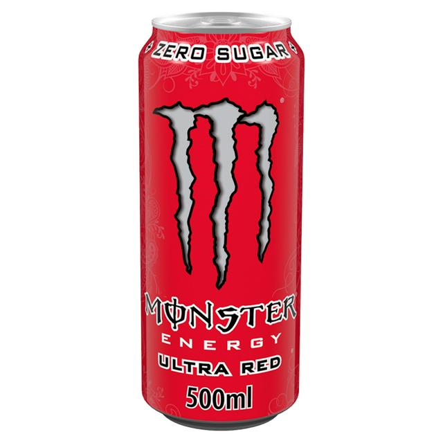 Monster Energy Ultra Red 500ml | Sainsbury&#39;s
