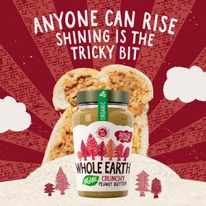 Whole Earth Organic Crunchy Peanut Butter 340g - gallery image 4