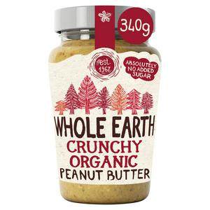 Crunchy Peanut Butter Whole Earth Organic 227g U2022 Pris Organic
