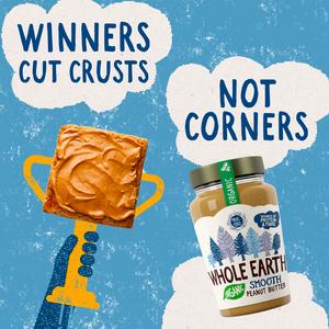 Whole Earth Organic Smooth Peanut Butter 340g - gallery image 4