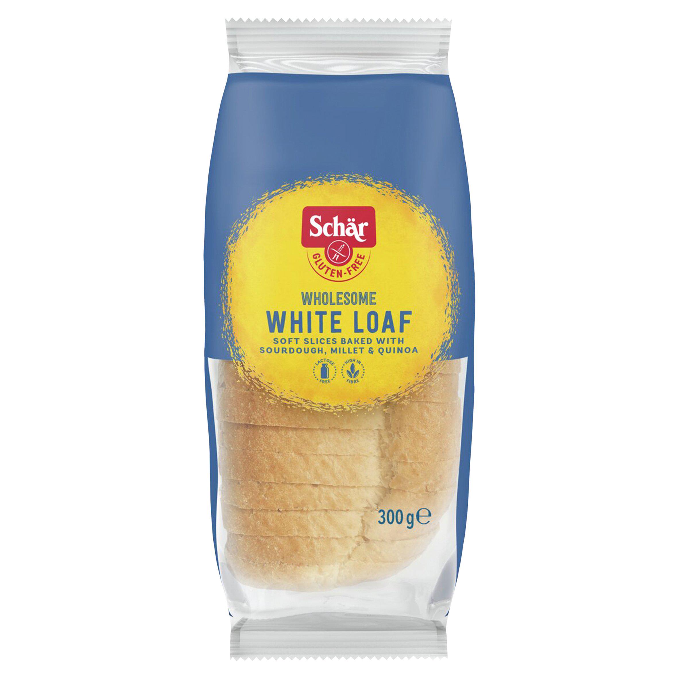 Schar White Wholesome Gluten Free Sliced Bread 300g