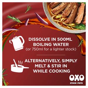 Oxo Reduced Salt Beef with Onion & Rosemary Stock Pots x4 80g - gallery image 2