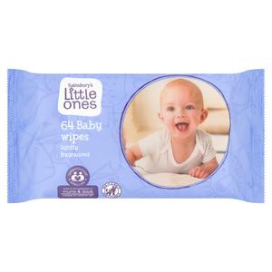 sainsbury's baby water wipes