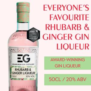 Edinburgh Gin Distillery Rhubarb & Ginger Liqueur 50cl - gallery image 2