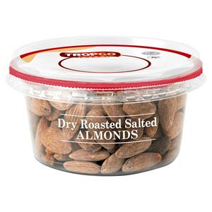 World Of Nuts Dry Roast Salted Almonds 180g