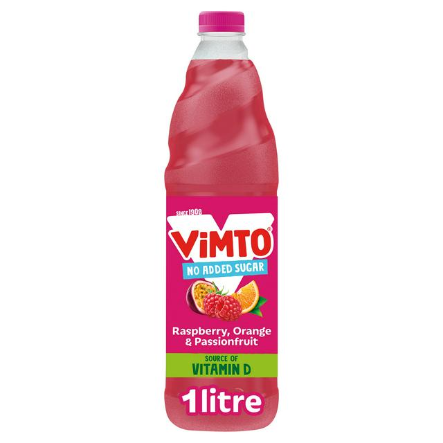 Vimto Remix Orange Raspberry Pasn/ Fruit Squash 1 litre