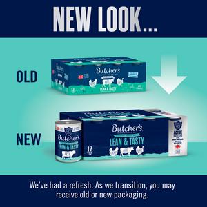 Butcher's Lean & Tasty Dog Food Tins 12x390g - gallery image 2