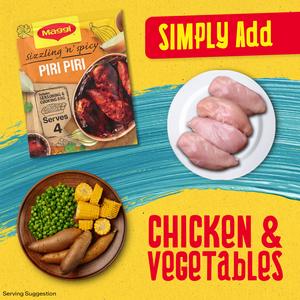 Maggi So Juicy Sizzling & Spicy Piri Piri Chicken Herbs & Spices Recipe Mix 27g - gallery image 4