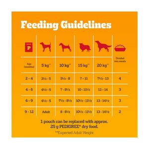 Pedigree Puppy Wet Dog Food Pouches Mixed In Jelly 12x100g - gallery image 4