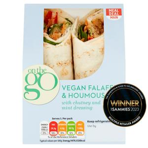 Sainsbury's Falafel & Houmous Wrap