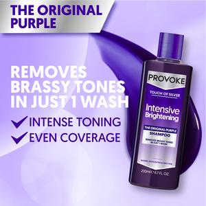 Provoke Touch of Silver Intensive Brightening the Original Purple Shampoo 200ml - gallery image 2