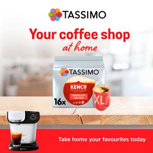 Tassimo Kenco Americano Grande XL Coffee Pods x16 - gallery image 5