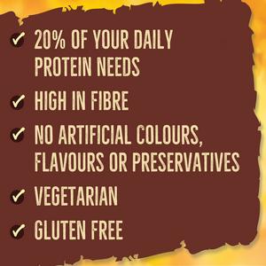 Nature Valley Protein Peanut & Chocolate Cereal Biscuit Snack Bars 4x42g - gallery image 2